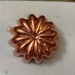Copper Floral Wall Decor